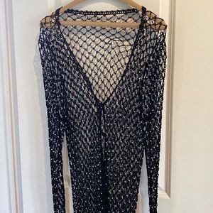 Crocheted sweater